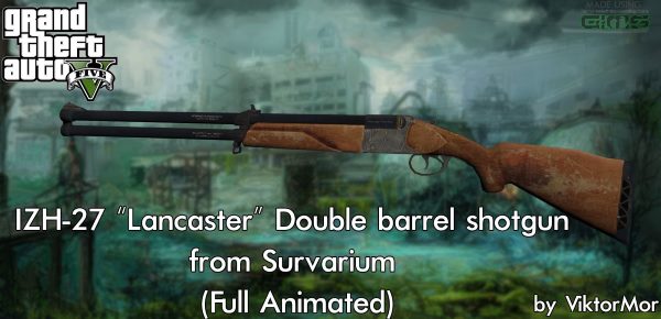 ИЖ-27 Двухствольное ружьё из Survarium для GTA 5