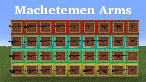 Machetemen Arms для Майнкрафт 1.7.10