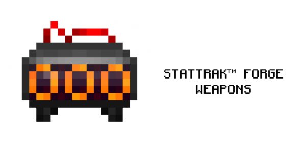 Stat-Trak Forge Weapons для Майнкрафт 1.11.2