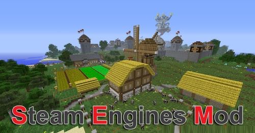 Steam Engines для Майнкрафт 1.11.2