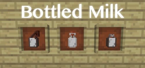 Bottled Milk для Майнкрафт 1.11.2