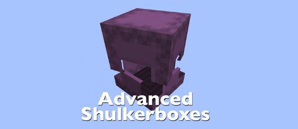 Advanced Shulkerboxes для Майнкрафт 1.12