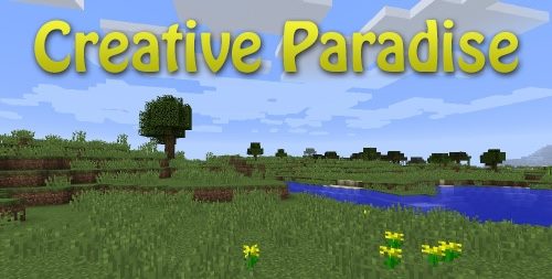 Creative Paradise для Майнкрафт 1.12