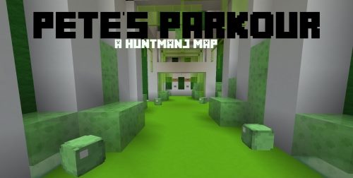 Pete's Parkour для Майнкрафт 1.11.2
