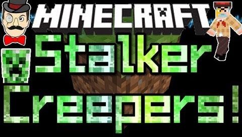 Stalker Creepers для Майнкрафт 1.12