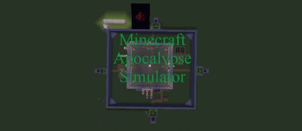 Minecraft Zombie Apocalypse Simulator для Майнкрафт 1.12