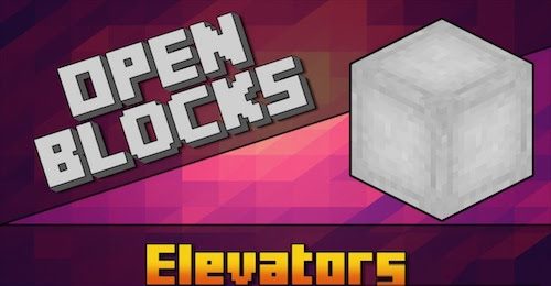 OpenBlocks Elevator для Майнкрафт 1.12