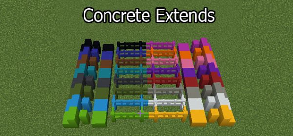 Concrete Extends для Майнкрафт 1.12