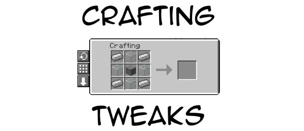 Crafting Tweaks для Майнкрафт 1.12.1