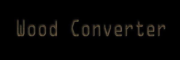 Wood Converter для Майнкрафт 1.12.1