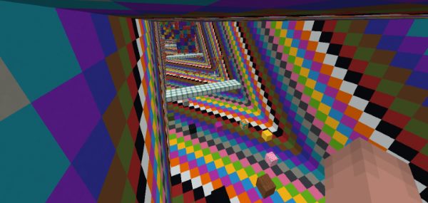 Psychodelic Rainbow Madness для Майнкрафт 1.12.1