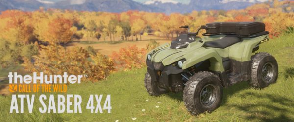 Патч для theHunter: Call of the Wild - ATV SABER 4X4 v 1.10