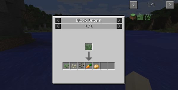 Block Drops для Майнкрафт 1.12.1