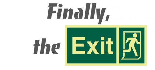 Finally, the Exit! для Майнкрафт 1.12.1