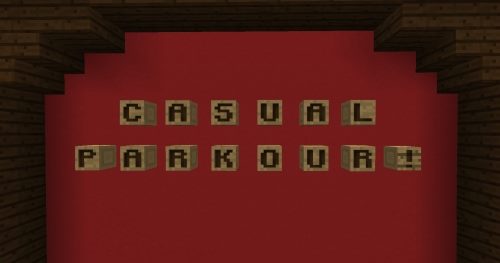 Casual Parkour для Майнкрафт 1.12.2