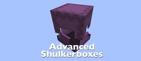 Advanced Shulkerboxes для Майнкрафт 1.12.2