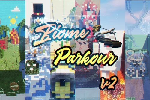 The Biome Parkour! для Майнкрафт 1.12.2