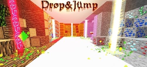 Drop&Jump для Майнкрафт 1.12.2