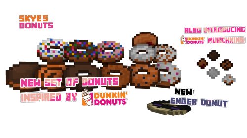 Skye's Donuts для Майнкрафт 1.12.2