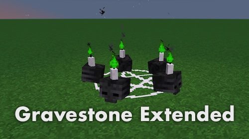 Gravestone - Extended для Майнкрафт 1.11.2