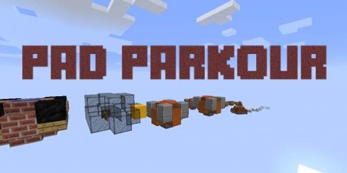 Pad Parkour для Майнкрафт 1.12.2