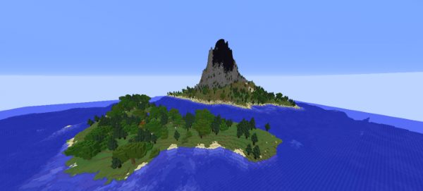 Volcano Survival Island для Майнкрафт 1.12.2
