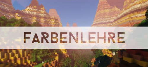 Farbenlehre Medieval для Майнкрафт 1.12.2
