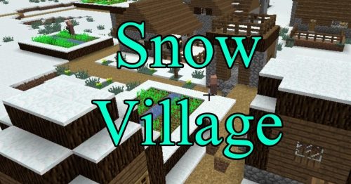 SnowVillage для Майнкрафт 1.12.2