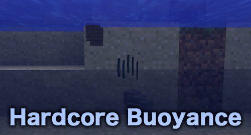Hardcore Buoyance для Майнкрафт 1.12.2