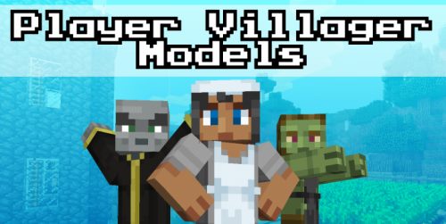 Player Villagers для Майнкрафт 1.12.2