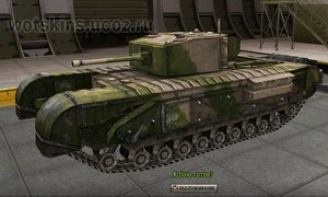 Churchill #7 для игры World Of Tanks
