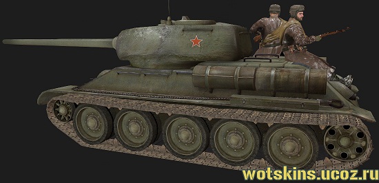 Т34-85 #83 для игры World Of Tanks