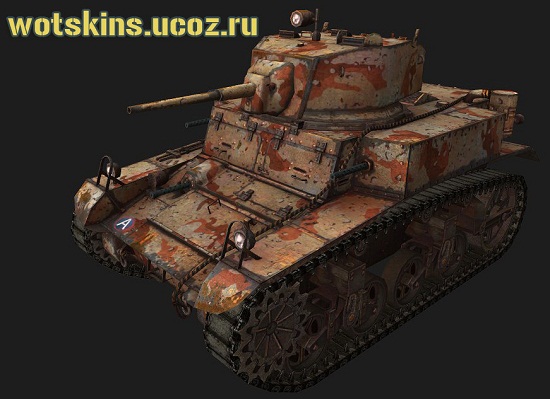 M3 Stuart #9 для игры World Of Tanks