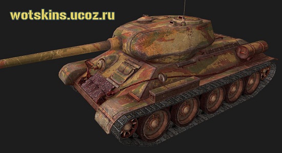 Т34-85 #87 для игры World Of Tanks