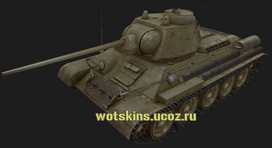 Т-34 #64 для игры World Of Tanks