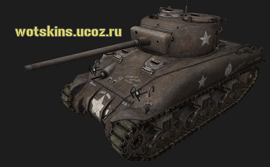 M4 Sherman #37 для игры World Of Tanks