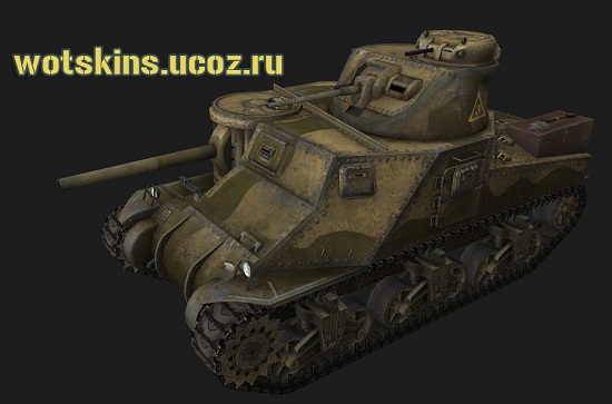 M3 Lee (M3 Grant) #16 для игры World Of Tanks