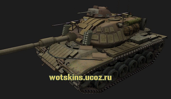 M48A1 #16 для игры World Of Tanks