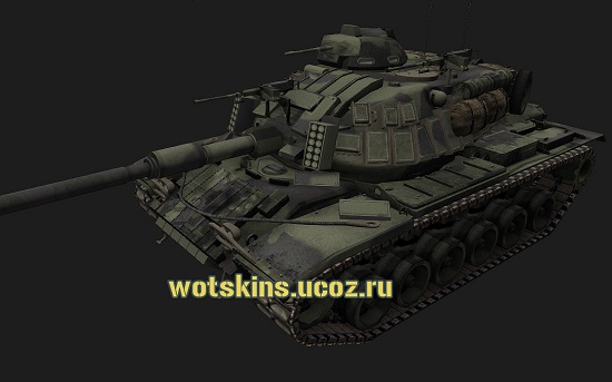 M48A1 #17 для игры World Of Tanks
