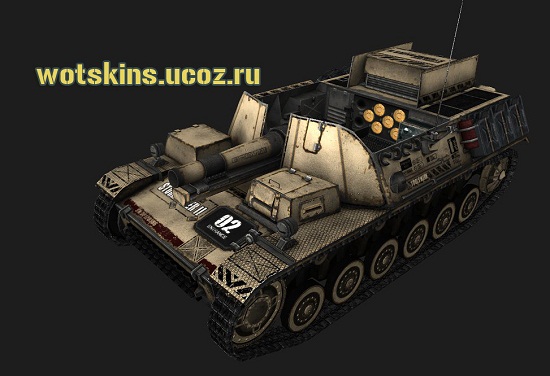 Sturmpanzer II #7 для игры World Of Tanks