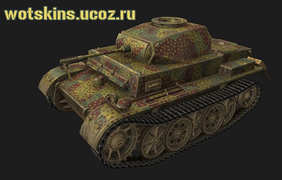 Pz II AusfG #4 для игры World Of Tanks