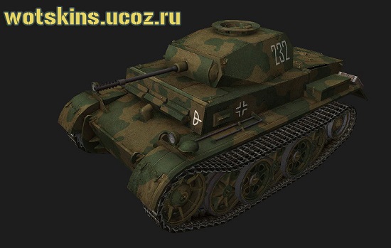 Pz II AusfG #5 для игры World Of Tanks