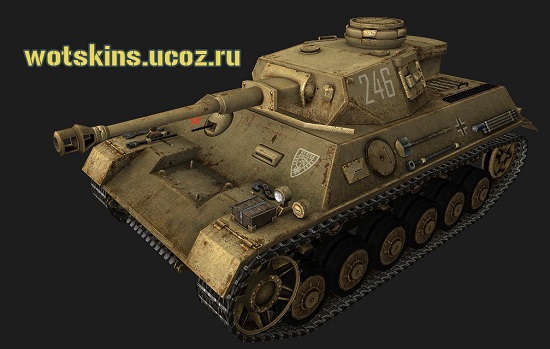 Pz III/IV #20 для игры World Of Tanks