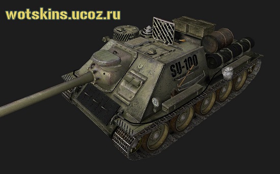 СУ-100 #53 для игры World Of Tanks