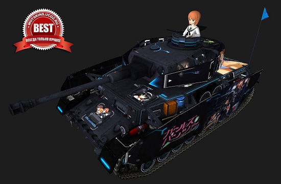 Pz IV AusfGH #18 для игры World Of Tanks