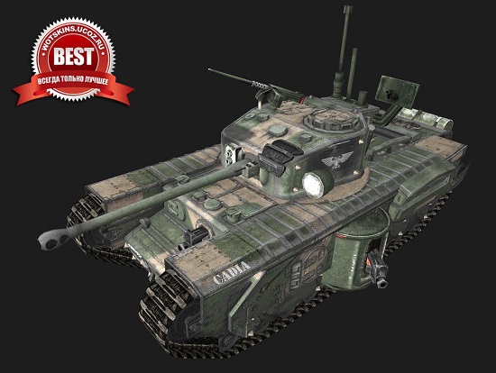 Churchill VII #6 для игры World Of Tanks