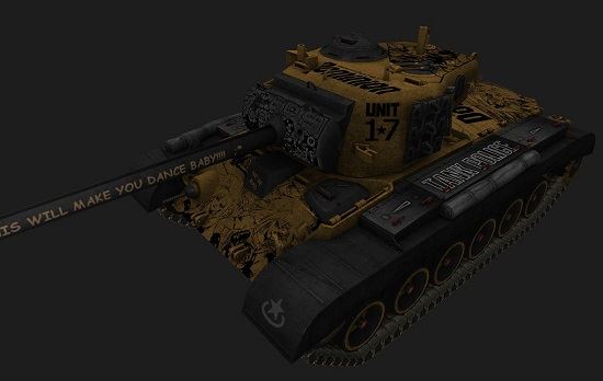 M26 Pershing #63 для игры World Of Tanks