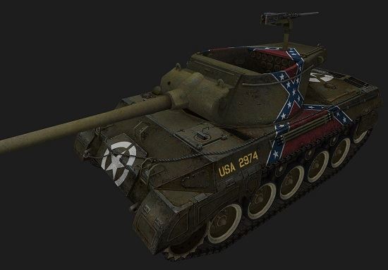 M18 Hellcat #35 для игры World Of Tanks