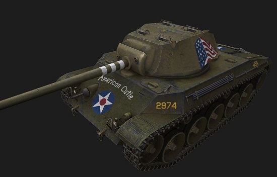 T49 #7 для игры World Of Tanks