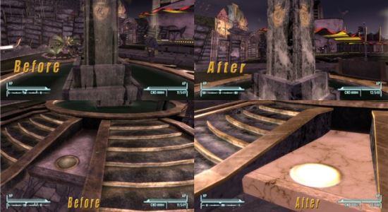 Cleaner Ultra-Luxe Fountain для Fallout: New Vegas